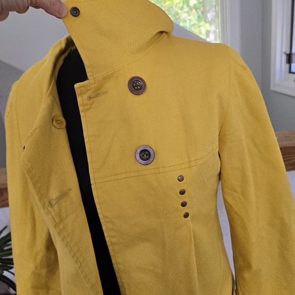 Tulle Peacoat with metal buttons size S - Picture 7 of 7